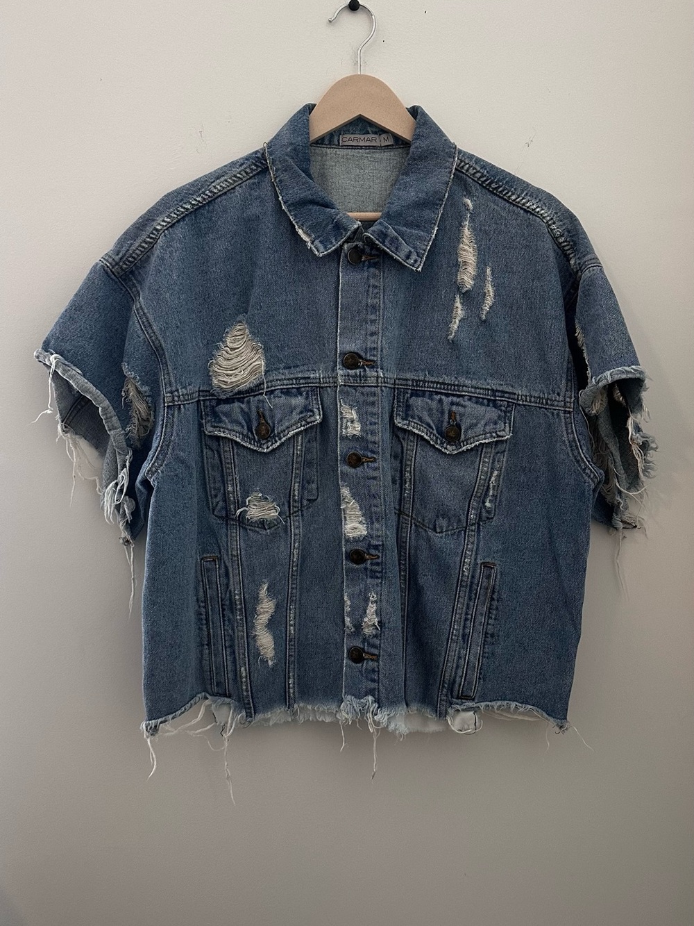 carmar denim | oversized jean jacket